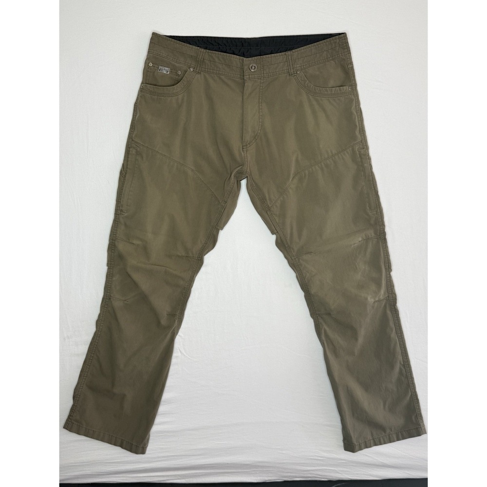 Kuhl Konfidant Air Pants Men's Size 36x30 Green Outdoor Hiking Stretch Light